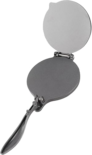 Miniatura 9 de Prensa de tortillas, prensa de tortilla de maíz manual grande de aluminio, prensa de masa de harina de tacos, prensa de tortilla mexicana para