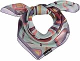 FRAAS Nickituch mit geometrischem Print aus reiner Seide