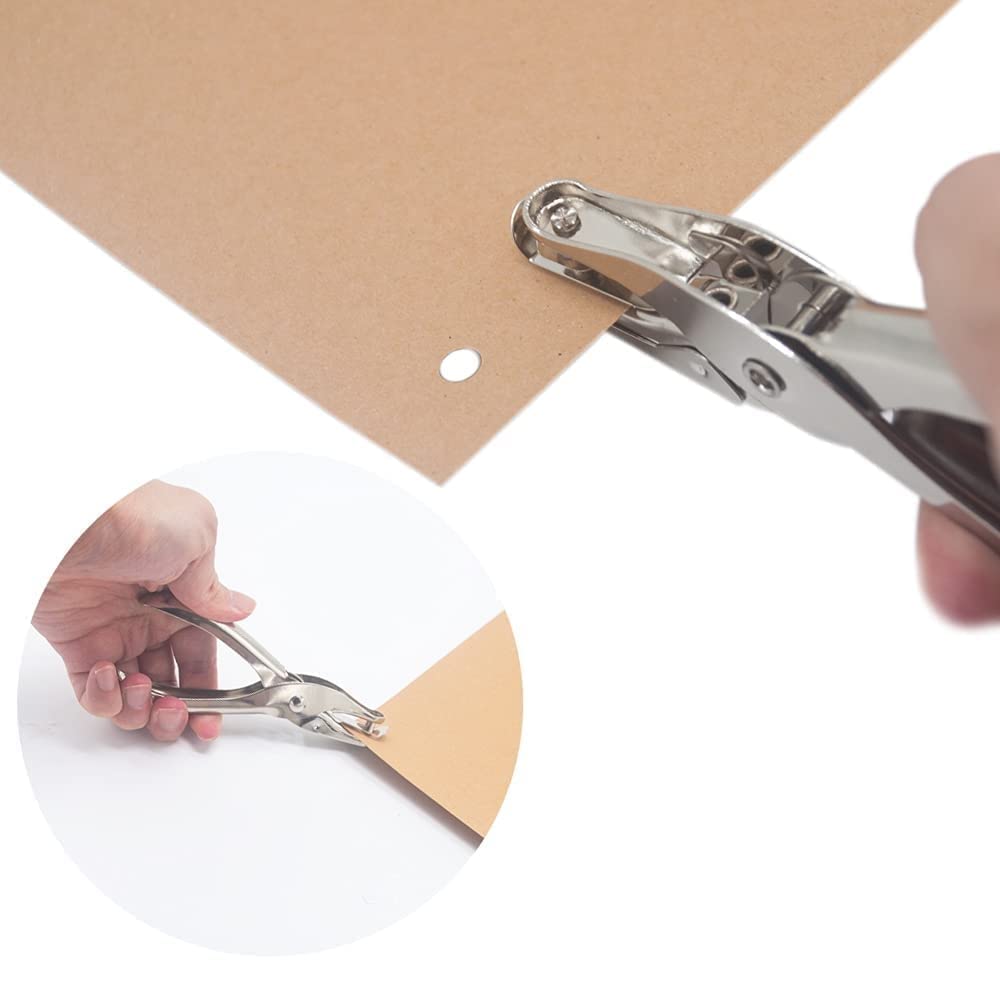 53ARTS 1PC 6mm Single Hole Punch Single Hole Plier Punch One Hole Metal Perforator 2