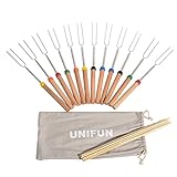 UNIFUN Marshmallow Roasting Sticks, SET of 12 FDA APPROVED 32