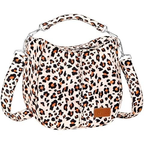Joymee Lunch Bag Women Insulated Lunch Box with Adjustable Shoulder Strap Large Reusable Leakproof Spacious Cooler Tote for Women Men Adult with Bottle Holder and Side Pockets -09 Leopard Cover