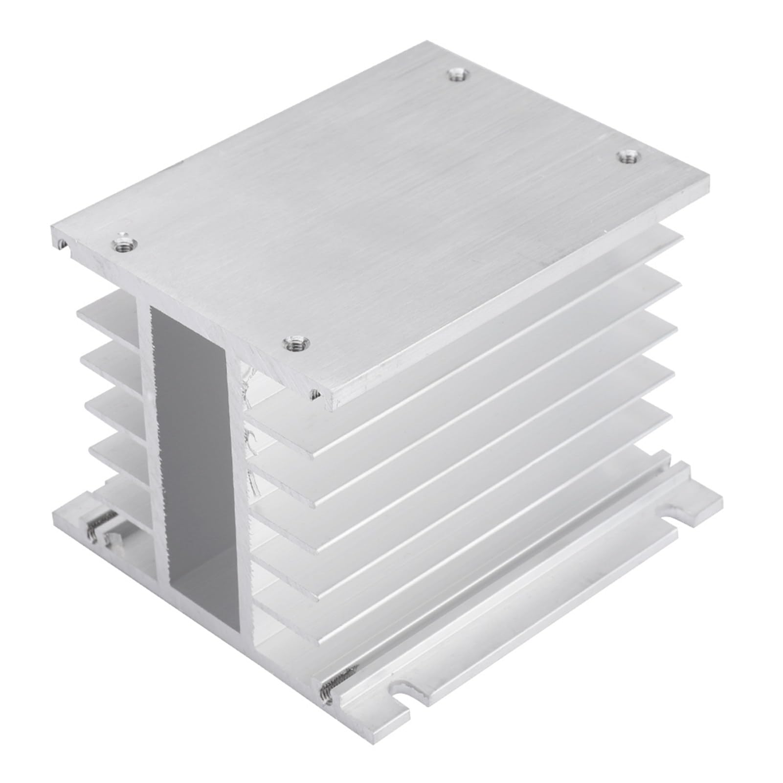 Nutriess Three Phase SSR Heatsink Aluminum Alloy Solid State Relay Dissipation Optimized Design for Efficient Heat Management in Industrial Applications