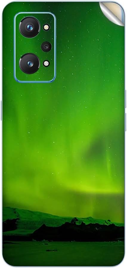 GADGETS WRAP Printed Vinyl Skin Sticker Decal for Realme GT Neo 2 - Green Cosmo (2)