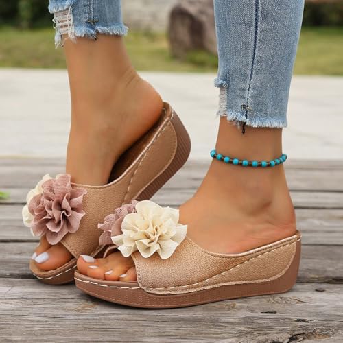 Mules pour femmes basket style bohème avec plateforme amortissante - 3