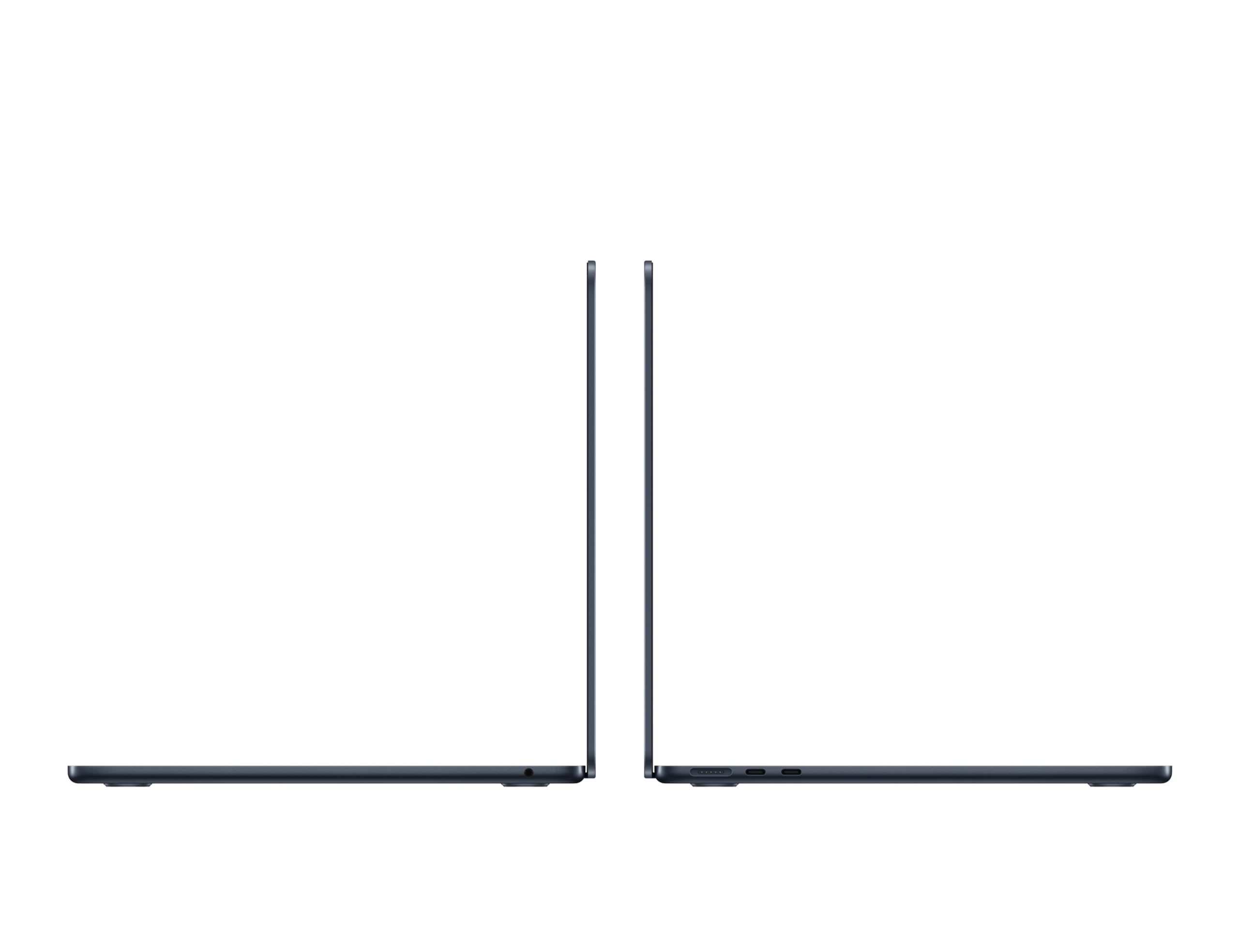 2024 Apple MacBook Air con con Processore Apple M3 con 8CPU & 10GPU (15-pollici, 8GB RAM, 256GB SSD di Memoria) (QWERTY English) Mezzanotte (Ricondizionato)