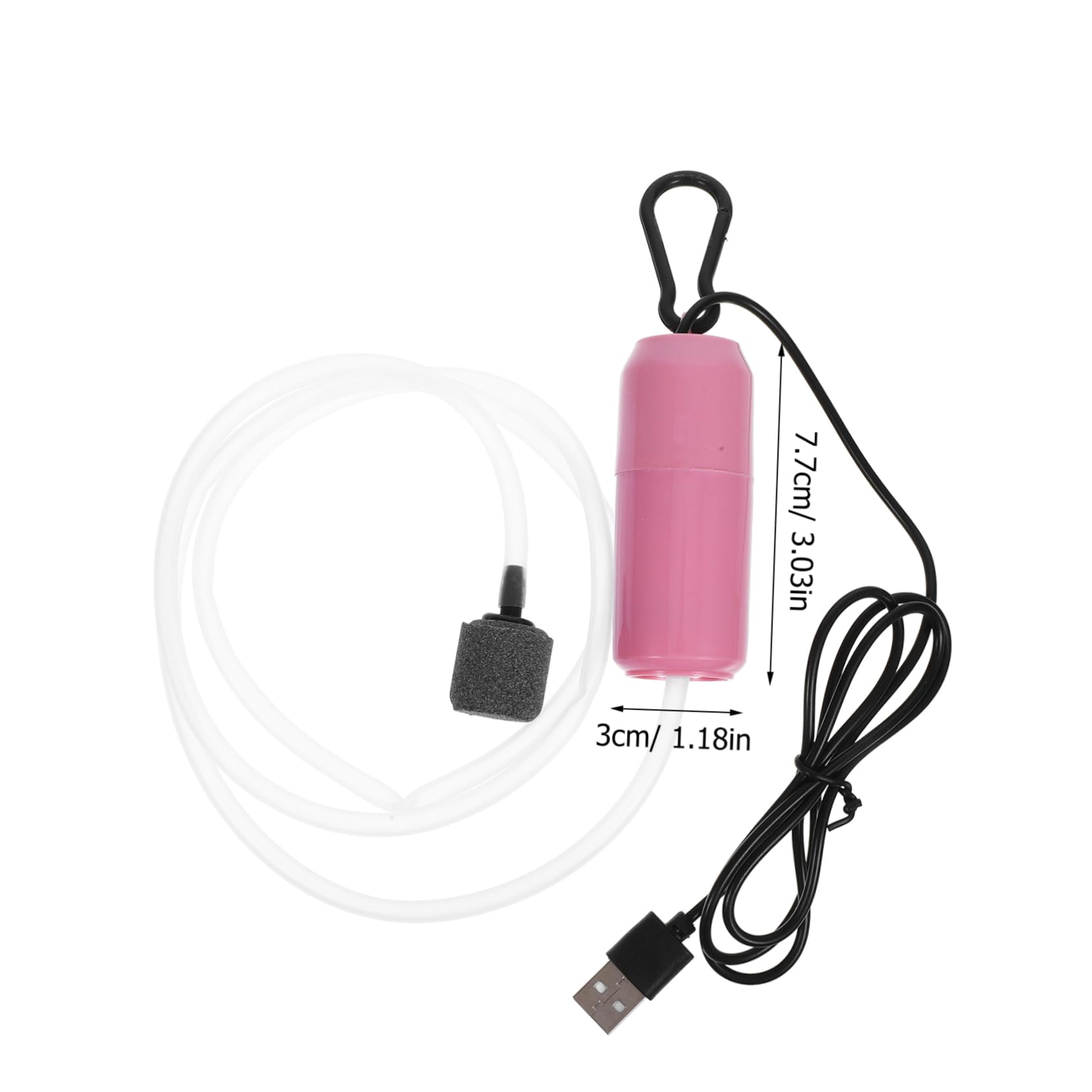 BESPORTBLE Portable Oxygenation Pump for Aquarium Small Aquarium Pump Power for Fish Tank