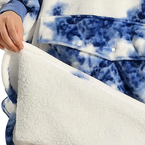 Krifey-Wearable-Blanket-Sweatshirt-for-Women-and-MenOversized-Light-Microfiber-Big-Blanket-Hoodie-One-Size-Fits-All-Light-Blue-tie-dye