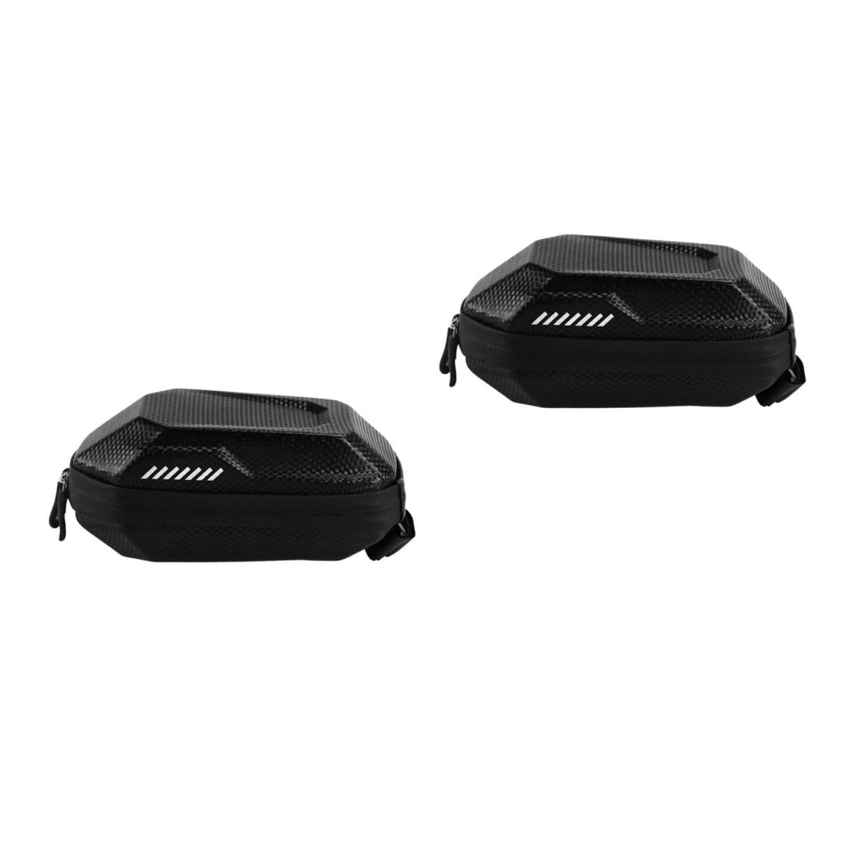 Toyvian de Selle étanche Sacoche de Selle de vélo Sacoche de Selle étanche supplémentaire Pochette de Selle de vélo de Queue de vélo étanche Motif Carbone Eva Noir