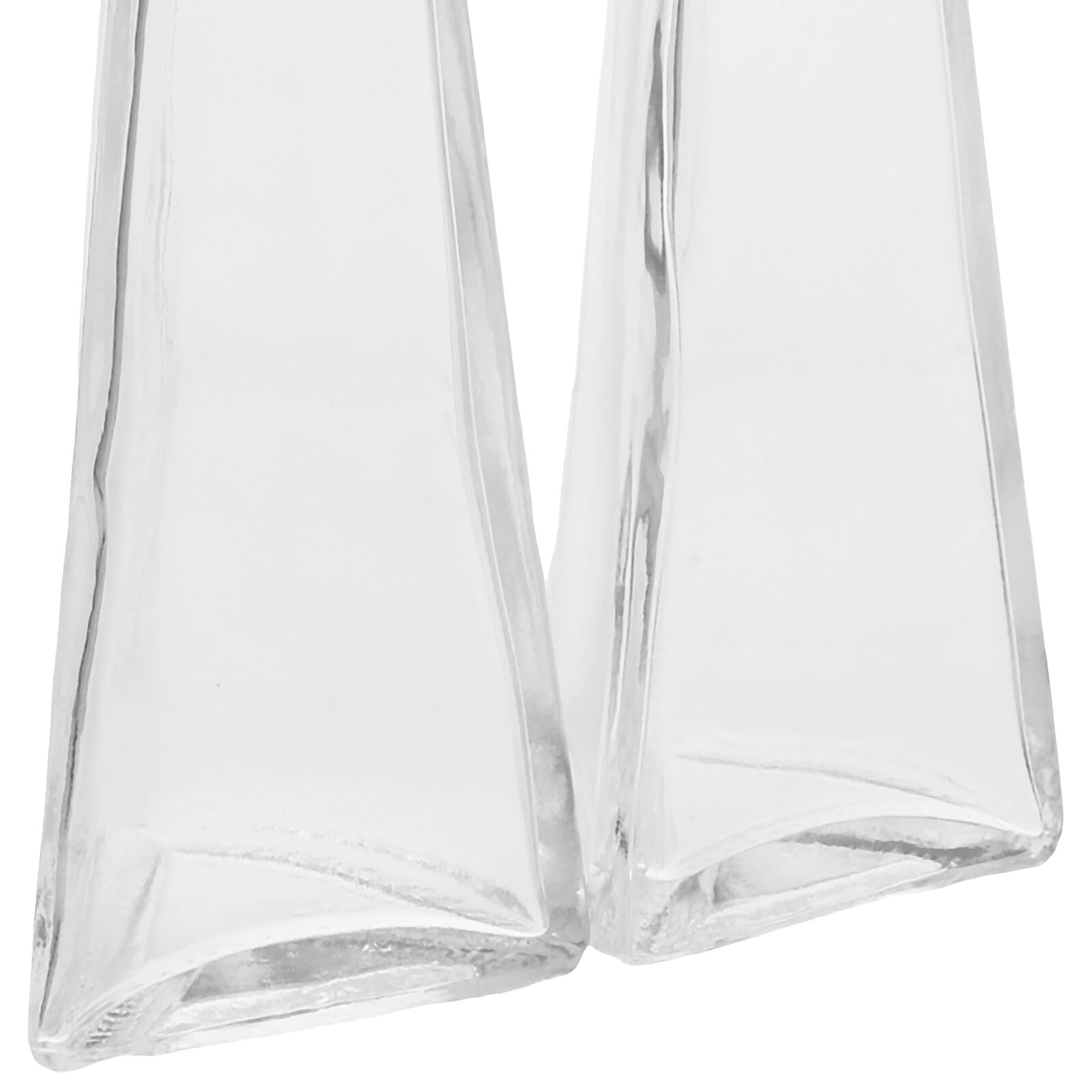 MAGICLULU Set 3 Bottiglie di Vetro a Forma di Cuore per Cerimonia di Sabbia Anniversario Matrimonio Barattoli Decorativi Artigianali