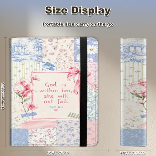Image of Photo Album 4x6 120 Photos with Strong Elastic Band, Floral Collage | Large Capacity Premium Leather Picture Album, Portable Wallet Albums Photo Book for Family Anniversaries Wedding Baby