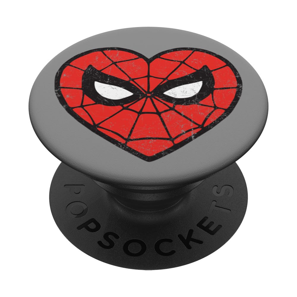 Marvel Spider-Man Heart PopSockets PopGrip Intercambiabile