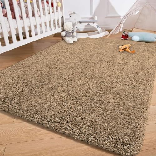 Image of Amazon Brand - Umi Vegas Carpets - Anti-Slip, Microfiber Super Soft, Washable - Carpet for Bedroom, Living-Room (3x5 Feet, Gold)
