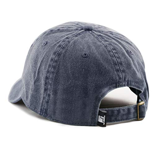 Image of The Hat Depot 100% Cotton Pigment Dyed Low Profile Six Panel Cap Hat