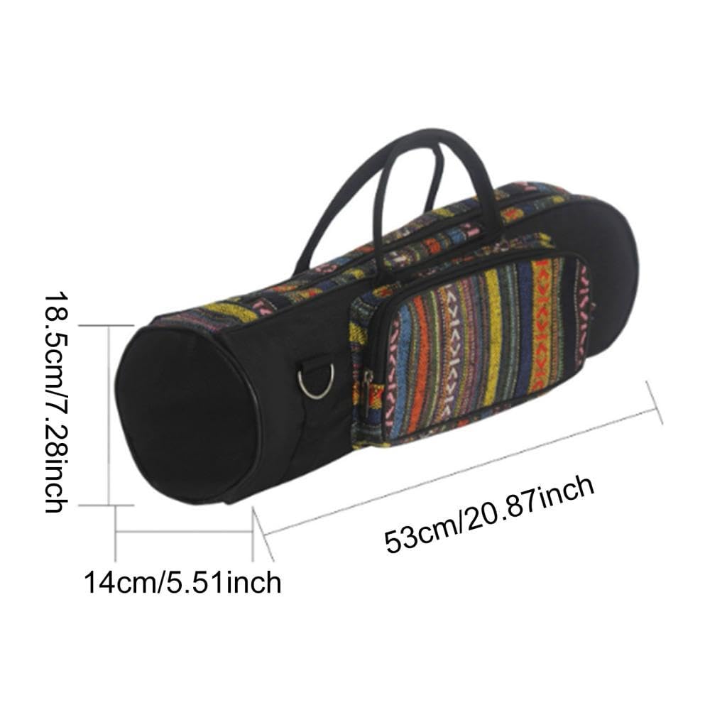 Funda para Trompeta, Estuche para, de 23,62'' con Bolsillos Y Cremallera.