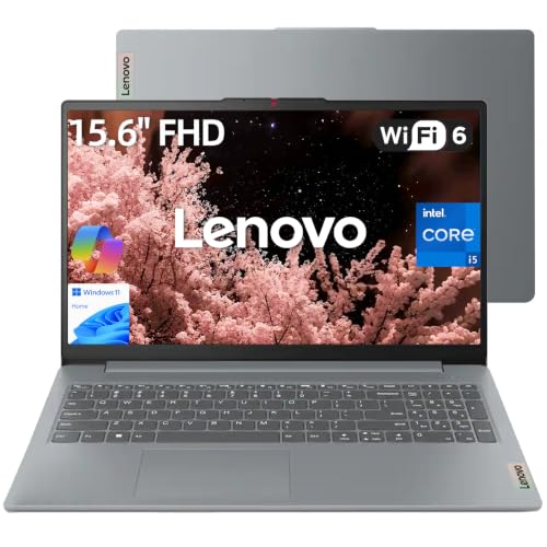 Image of Lenovo IdeaPad Slim 3i 15.6 inch Laptop, Intel Core i5 Processor, FHD Display | 16GB RAM, 384GB Storage (SSD+SD Card), 13th Gen Intel Core i5-1335U, Dolby Audio, Privacy Camera, Wi-Fi 6, Windows 11 Home