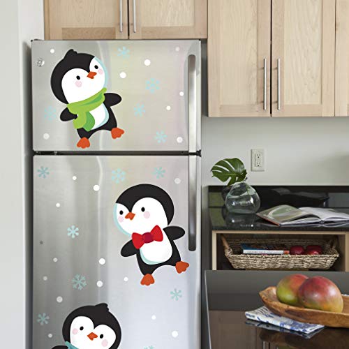 Vinilos Decorativos de Navidad Penguin Stack 65 Unidades miniatura 4