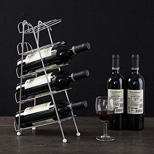 Soporte de Hierro para 5 Botellas 21x9.5x44 cm miniatura 2