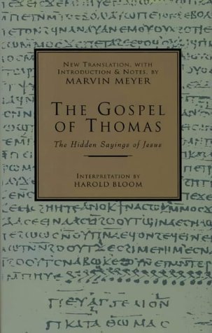 The Gospel of St Thomas by Meyer, Marvin, Bloom, Harold (1993) Hardcover