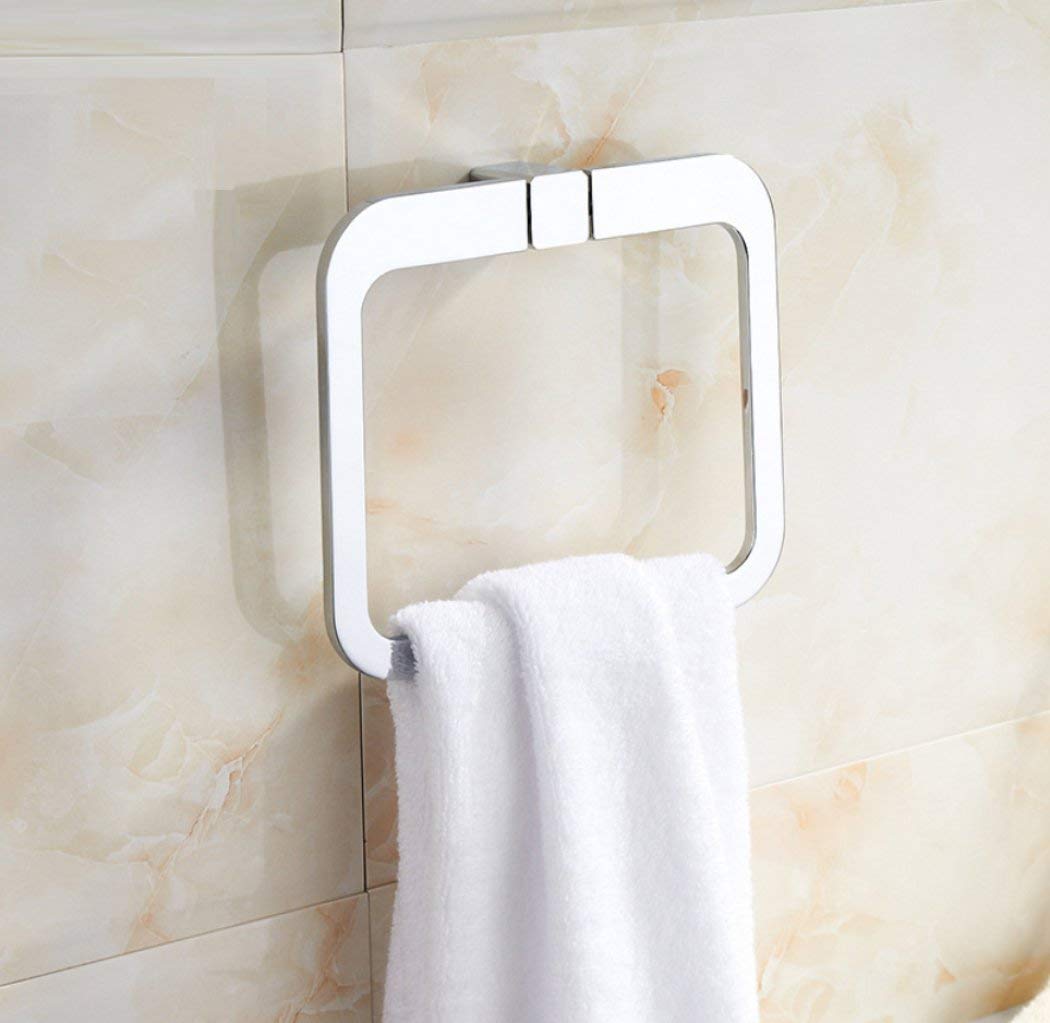 Anneau de serviette de bain en acier inoxydable pour support mural