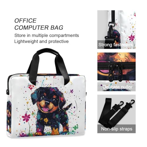 Funda para portátil 15.6 pulgadas con asa y correa miniatura 6