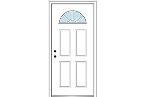 National Door Company Steel Primed Prehung Mobile Home Front Door - Right Hand
