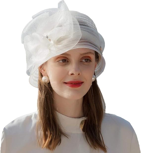 F FADVES Floral Fascinators Kentucky Derby Tea Party Church Wedding