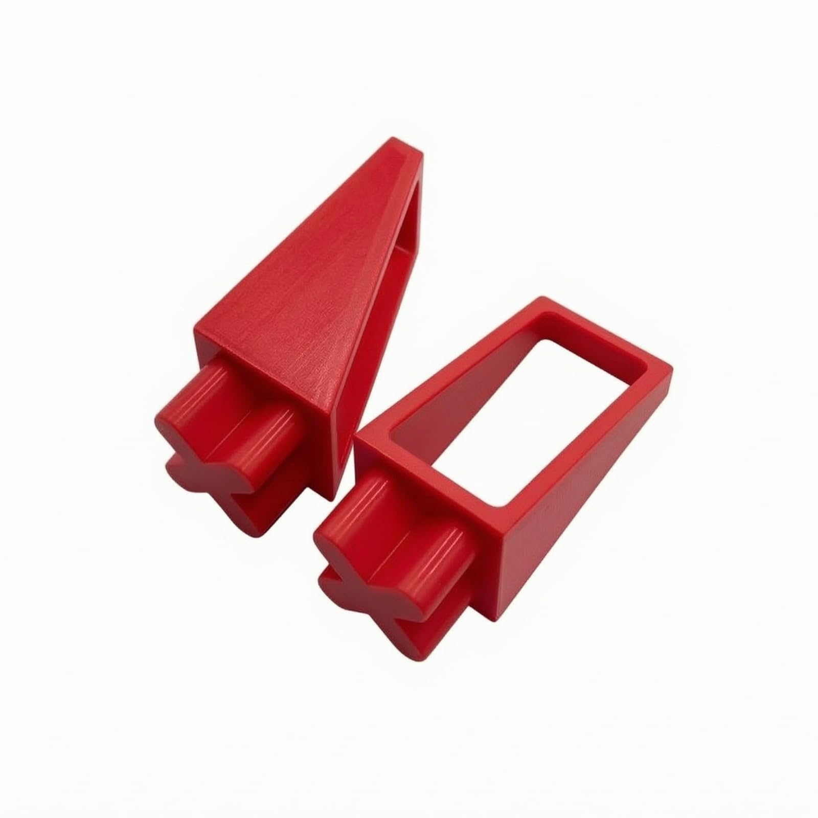 MERIGLARE 16 Piezas Red para Camión Resistente | Universal, Carga con Clip Montaje, compacta, Separador Cama Ajustable, Transportistas, Repartidores, Rojo