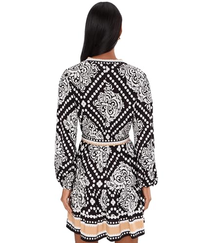 Image of Adrianna Papell Printed Short Dress