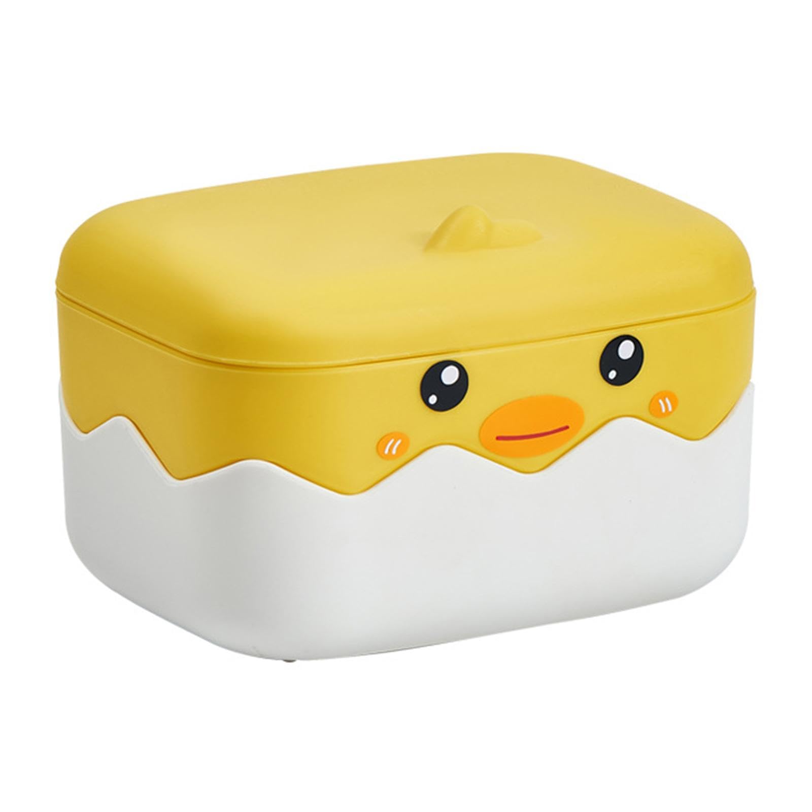 Soap Dish with Lid Detachable Stable Soap Saver for Shower Traveling Outdoor-image-13