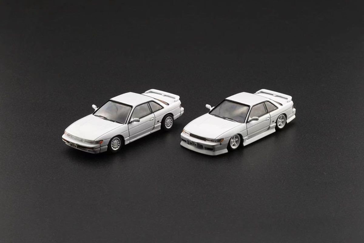 Amazon | 1/64 BM Creations 日産 シルビア Silvia S13 白 パーツ付き
