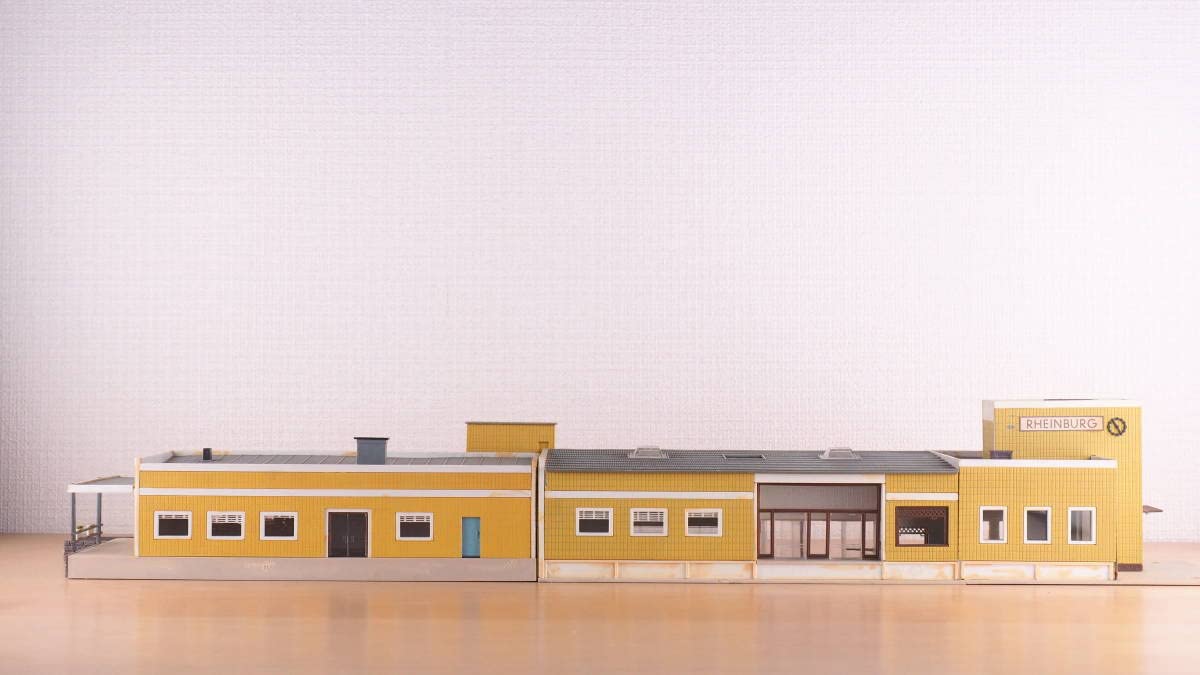 Amazon | Vollmer フォルマー 3530 H0 1/87 駅 Rheinburgステーション