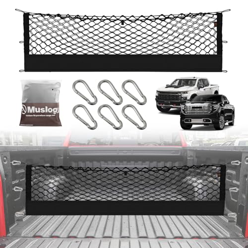 Muslogy Truck Bed Cargo Net...