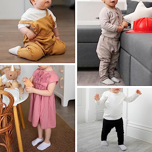 Image of Boys Crew Socks 5 Pack Baby Toddler Dinosaur Striped Cotton Socks For Little Boys 2-8Y