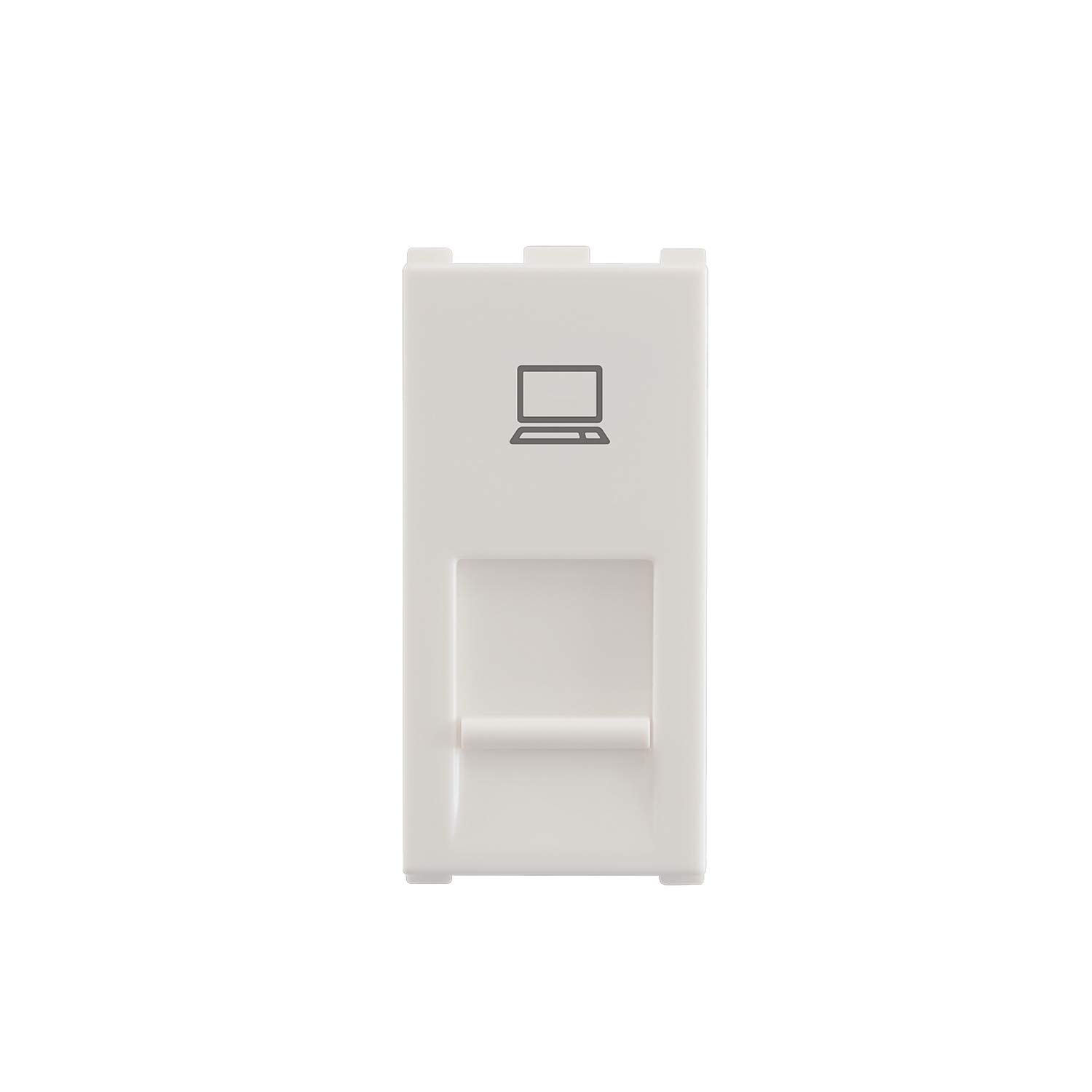 Anchor by Panasonic 66556 RJ45, Computer Socket, Cat 5e, 1Modular (White, Pack of 2)-image-47
