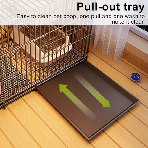 Cage chaton intérieur 2 niveaux pour éviter les bêtises de vos animaux