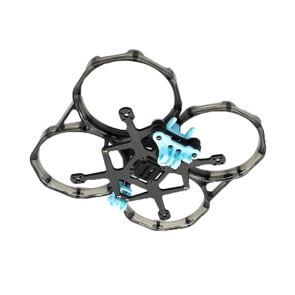 C30 138mm 3 pulgadas/C35 152mm 3,5 pulgadas Marco de Cine de carbono protector de hélice for Drones RC FPV Freestyle CineON(C30 Analog Blue)