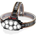 DAWINSIE Linterna Frontal LED Recargable, Alta Pot...: