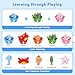 Envyvip Toddler Toy Montessori Toys for 1 Year Old Baby Boy Girl Birthday Gift, 22pcs Cloth Fishing Game Learning Toys for Toddlers 1-3 - Counting, Color Sorting, Fine Motor Skills 6-18 Months Babies