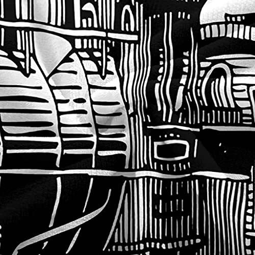 Couverture imprimé train 3D pour des soirées cocooning chaleureuses