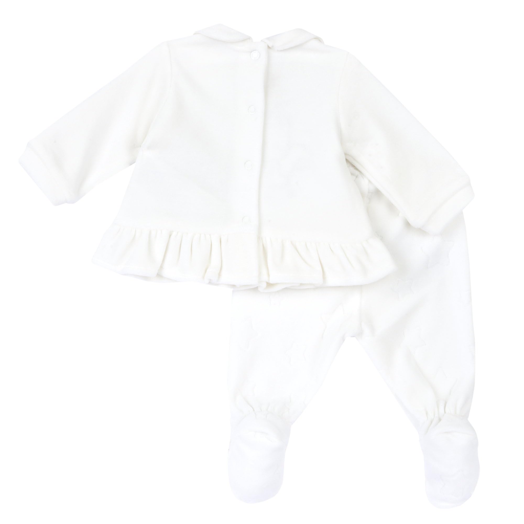 Chicco, Coprifasce e Ghettine, Completino Neonato/Neonata con Comoda Apertura, in Calda e Morbida Ciniglia Lavabile in Lavatrice, Abbigliamento Neonato/Neonata 0-24 Mesi, Idee Regalo