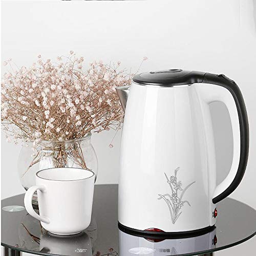 Hervidor eléctrico de acero inoxidable 1.7L 1830W blanco miniatura 6