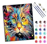 Kit di pennelli perfetto】 - Viene fornito in un kit di 3 diverse dimensioni separatamente per aree grandi o piccole, per disegnare facilmente linee e dettagli superfini. Tutti i punti sono contrassegnati con numeri, basta scegliere un'immagine e seguire il tuo vero cuore. Perfetto per adulti principianti.
