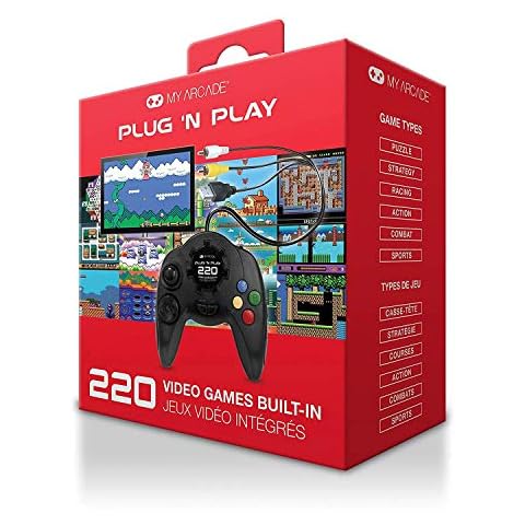 My Arcade DGUN-2959 Plug N Play Controller Retro Game System - 220 retro games Cover