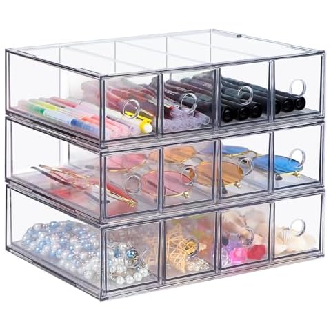 SUPAWAY Organiseur à tiroirs 3 pièces Cover