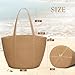 Straw Beach Bags for Women, Tote Handbag Shoulder Bag for Women, Beach Straw Summer Fashion Hobo Bags