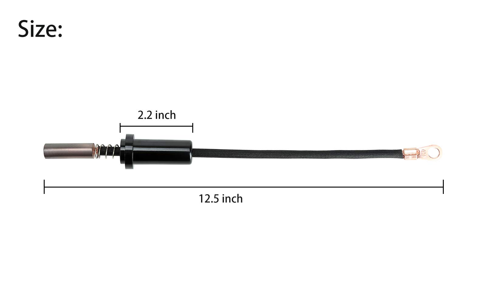 EZGO Electric Golf Cart Movable Contact Wiper Arm With Housing - For 1982-1993 Marathon Resistor Carts - View #3