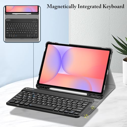 Image of Fintie - Samsung Galaxy Tab S9 FE 5G 10.9 inch /Galaxy Tab S9 11 inch 2023 Keyboard Case with S Pen Holder, Slim Stand Case with Wireless Bluetooth Keyboard