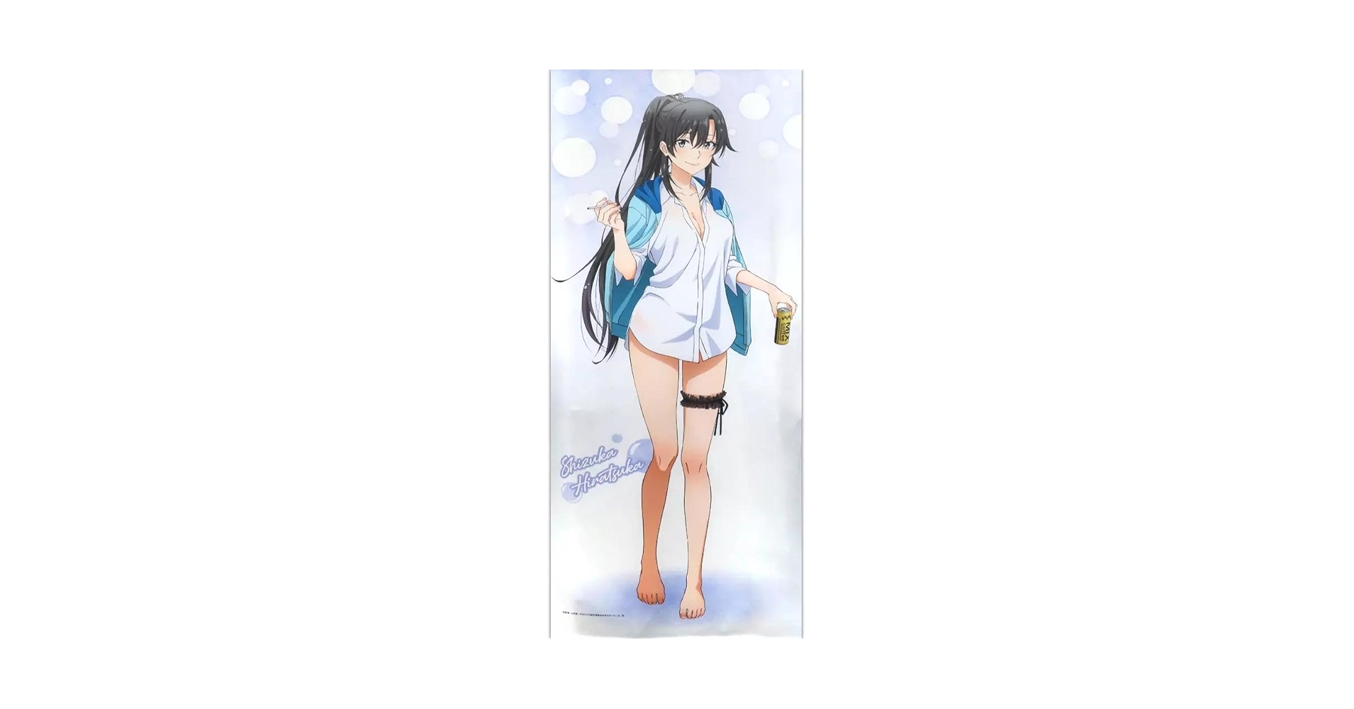 俺ガイル 風呂上がり ドンキ 等身大タペストリー いろは 俺ガイル × ドンキ 9月9日より 描き下ろし“風呂上がりver
