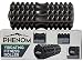 Monument Phenom 3 Speed Vibrating Foam Roller - Myofascial Recovery | Release Tension, Stiff Sore Muscles; Enhance Mobility, Performance, and Pliability Training Deep Tissue Massage (Black)
