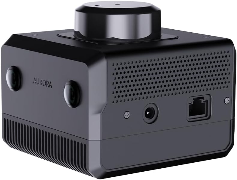 SLAMTEC Aurora S A2M2 Compact AI 3D LiDAR Mapping System, Real-Time 6DOF Localization & Dense Depth, Indoor/Outdoor, ROS1/ROS2 & Python SDK, Plug-and-Play for AGV/AMR/Digital-Twin (Aurora-S)